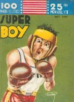Scan de la couverture Super Boy 1er du Dessinateur Robert Bagage